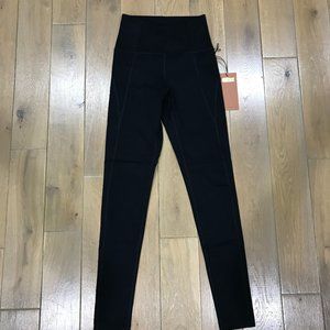 Black Compressive High-Rise Legging XS